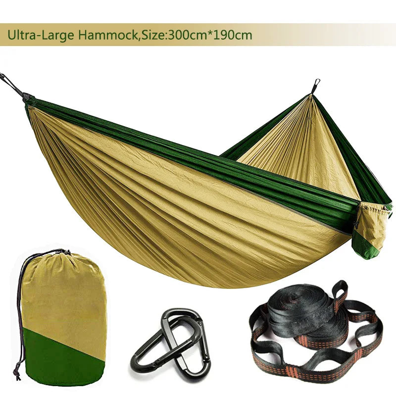 Solid Color Parachute Hammock