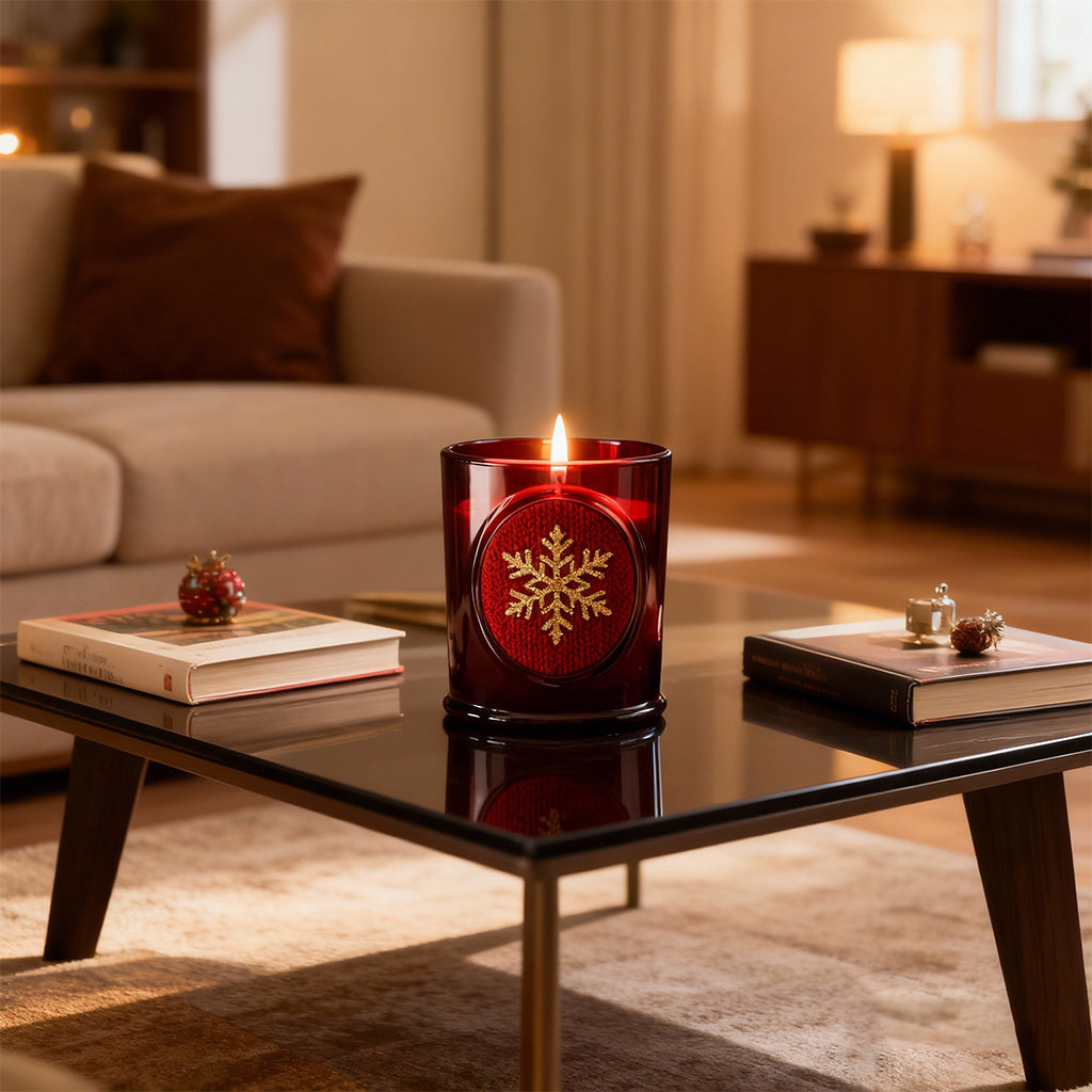 Cozy Winter Candle