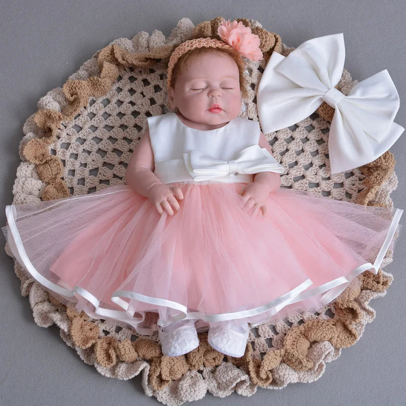 0-24M Pink Baby Girl Dresses