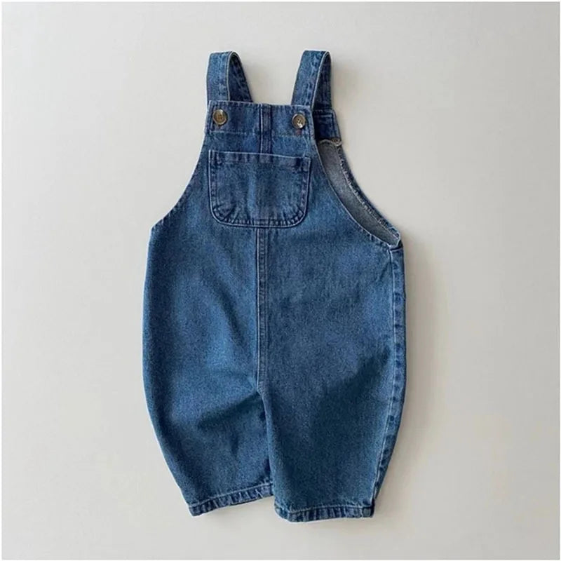 2023 Spring New Baby Boy Trousers Solid Infant Overalls For Boys Girls Clothes Kids Casual Loose Pants