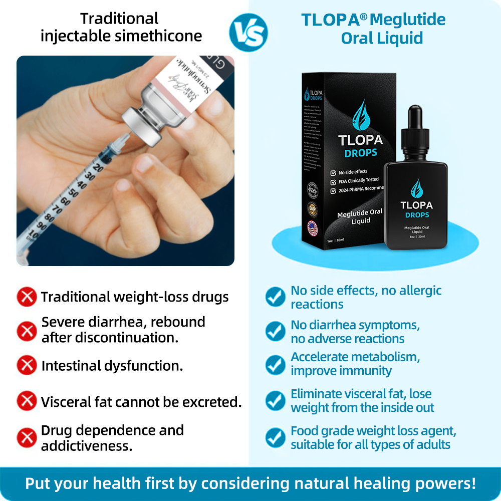 ✅Official Store：TLOPA® 💚𝐌𝐞𝐠𝐥𝐮𝐭𝐢𝐝𝐞 𝐨𝐫𝐚𝐥 𝐥𝐢𝐪𝐮𝐢𝐝 (A food-grade fat-burning product developed by Albert Einstein College of Medicine and highly recommended by USP!)