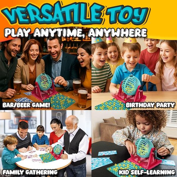 Lucky Spin Bingo Game Toy Set