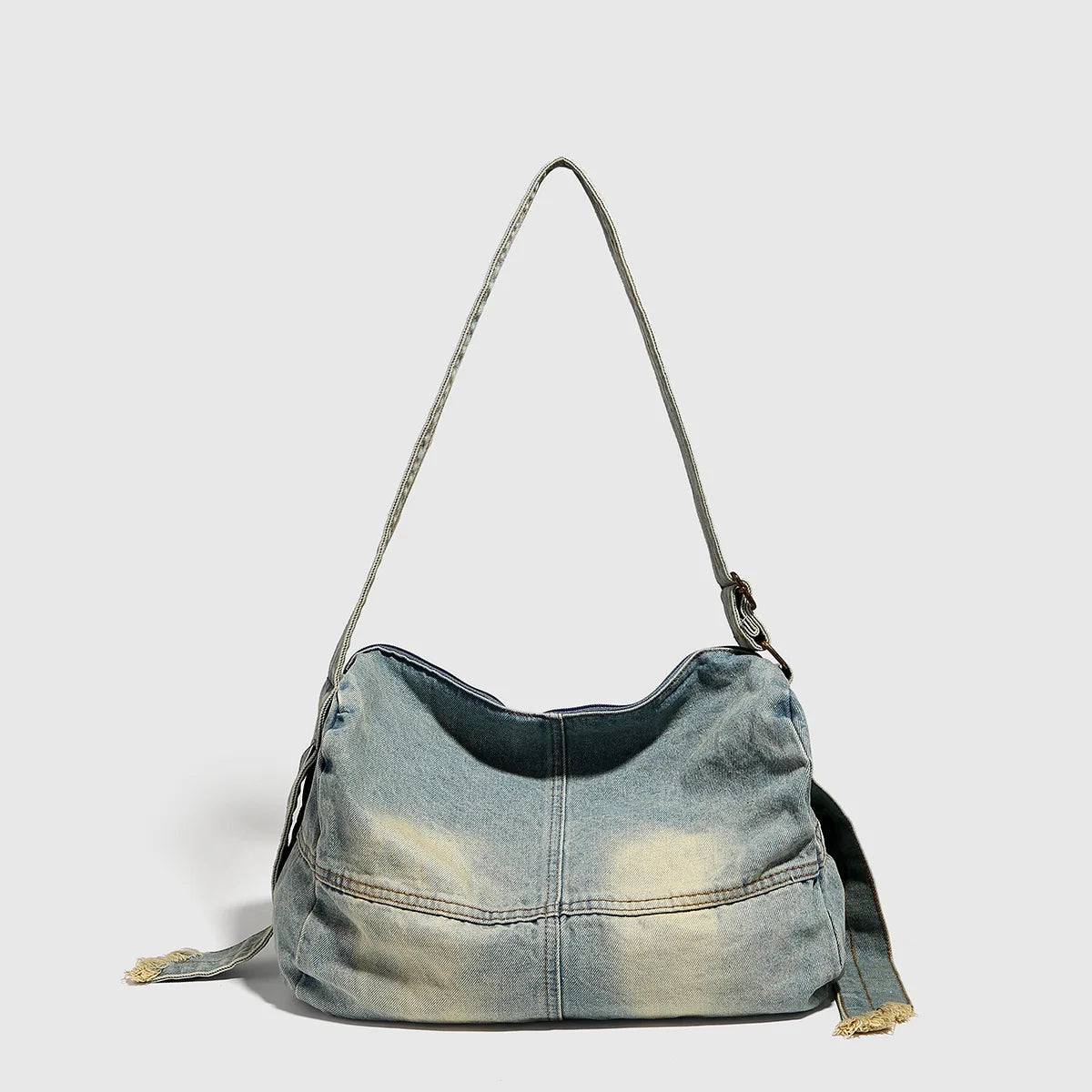 Washed Denim Shoulder Bag Women Handbags Large Capacity Shopping Bag Big female Crossbody Bags Soft Jeans Casual Totes