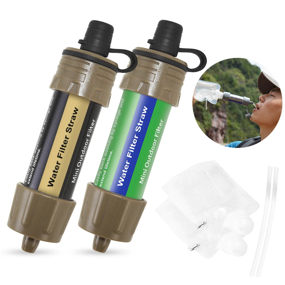 Outdoor Water Filter System 5000 Liters Water Filtration Straw