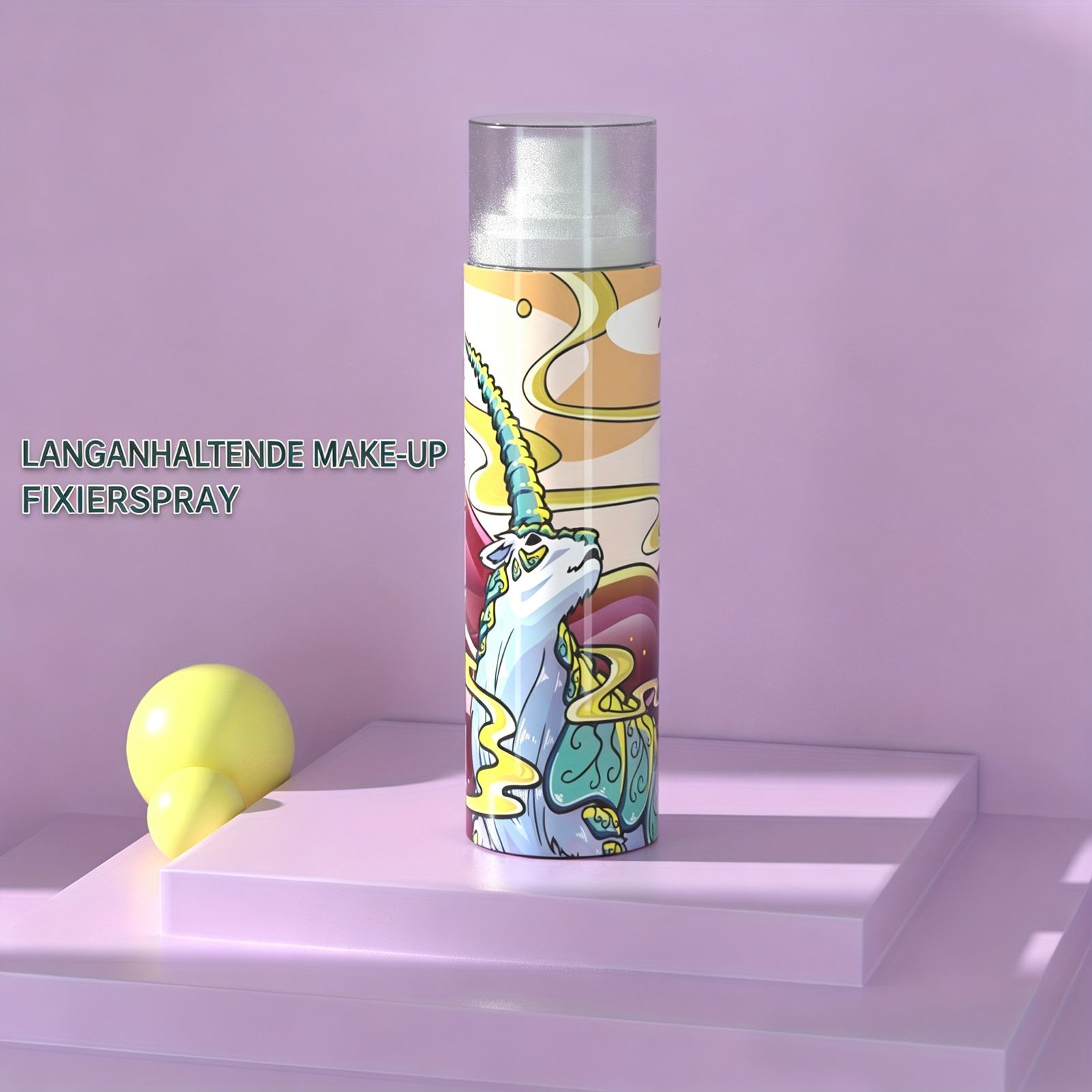 Langanhaltendes Make-up-Fixierspray 100 ml – Das leichte Spray erfrischt Ihre Haut und fixiert das Make-up. Es kann vor und nach dem Auftragen des Make-ups als Fixierer und Toner verwendet werden
