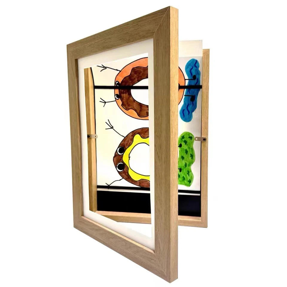 Children Art Frames Magnetic A3 A4 Changeable Kids Frametory for Photo Drawing Paintings Pictures Display Storing Photo Frame