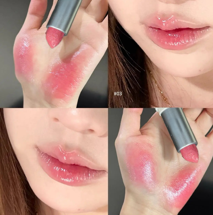 Silky Shimmer Lip Gloss High-Pigment Shine Hydrating Non-Sticky Long-Lasting Transfer-Proof Glossy Lip Makeup Daily