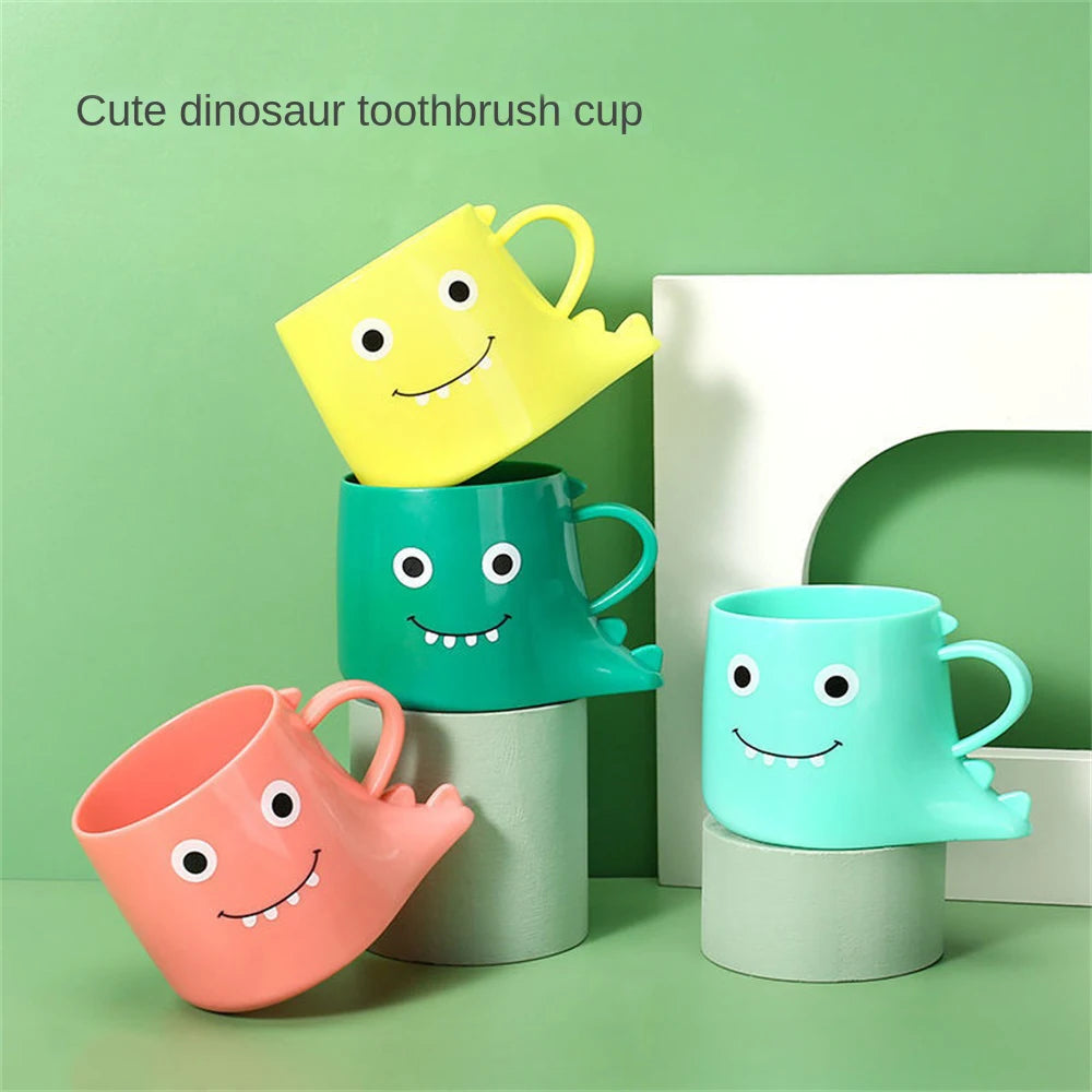 Mouthwash Cup Baby Children Cute Creative Gargle Cup Toothbrush Cup Dinosaur Cartoon Thickened Cup