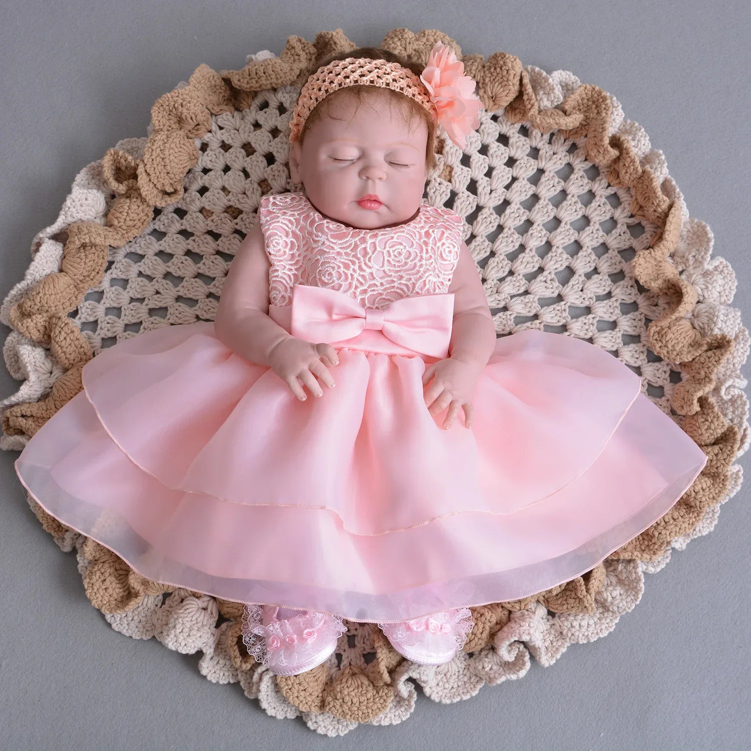 0-24M Pink Baby Girl Dresses