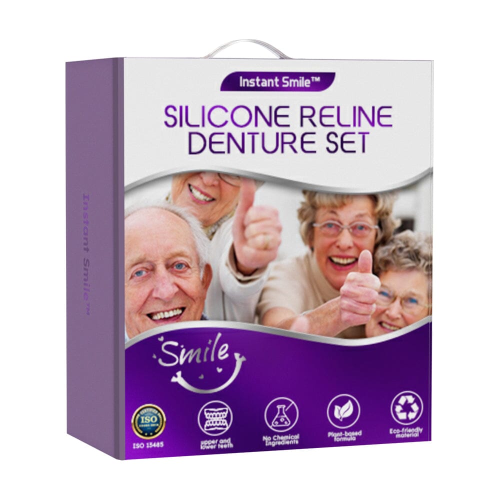 ✅Official Store | Instant Smile™ Silicone Reline Denture Set