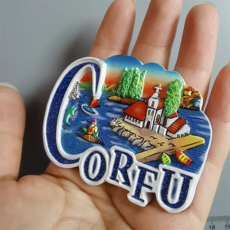 Italy Spain Espana Japan Korea Praha Hungary Corfu Kenya Cuba Brussels Fridge Magnet World Travel Souvenir Home Decor