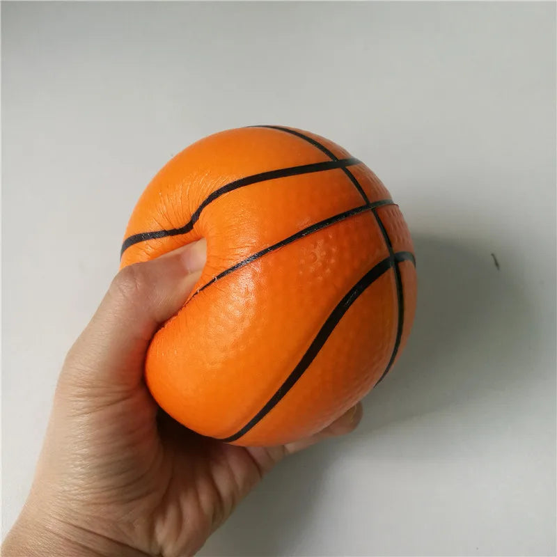 10cm Foam Stress Balls Toy Basketball Football Tennis Baseball Baby Toy Balls Squeeze Soft Toys for Kids Children