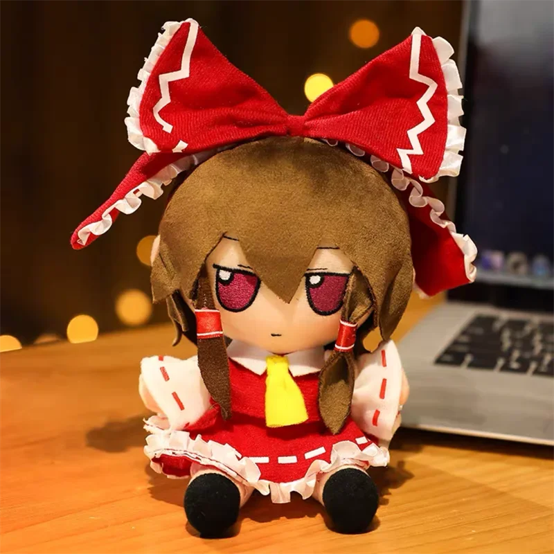 Yorigami Shion Fumo Plush Toy TouHou Project 20cm Sitting Soft Doll Kawaii Plushie Figurine Kids Fans Birthday Christmas Gifts