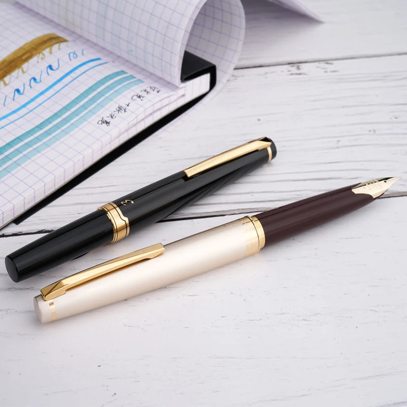 New Japan PILOT Fountain Pen 14K Gold Tip 95s Elite 95th Anniversary Engraved Pocket Design Portable Gold Pen High-end Stationer