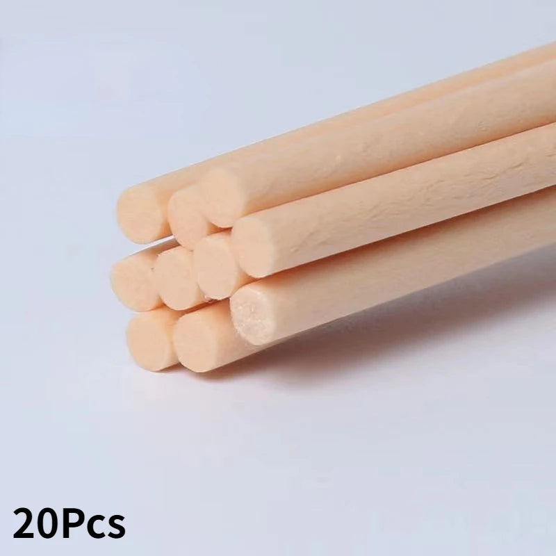 20/50Pcs Fiber Sticks Diffuser Aromatherapy Volatile Rod for Spa and Office Home Fragrance Diffuser Home Decoration 3mm*19cm