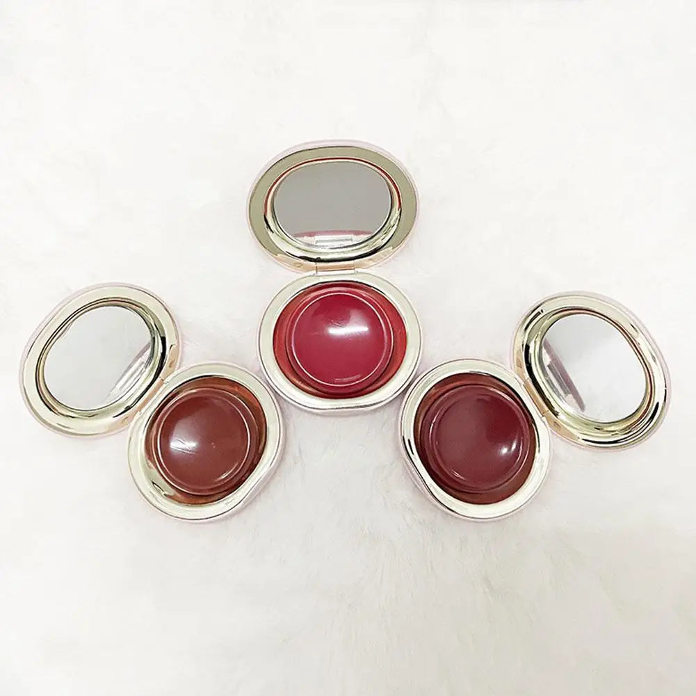Rare Beauty Soft Shiny Blush Paste Rosy Nude Pink Dual-use Waterproof Gloss Monochrome Liquid Blush Moisturizing Bring A Mirror
