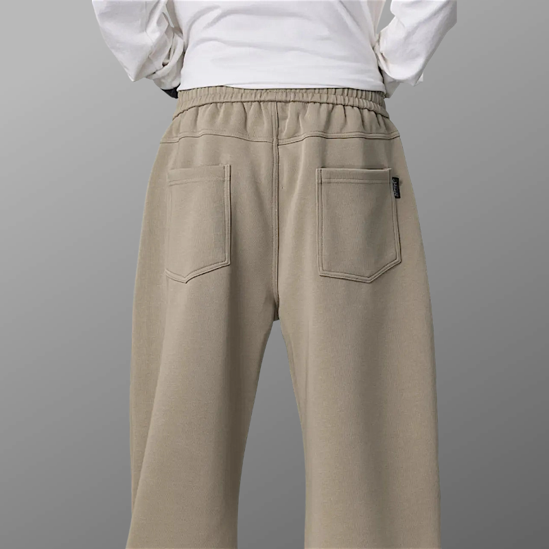 Barrel leg sweat pant