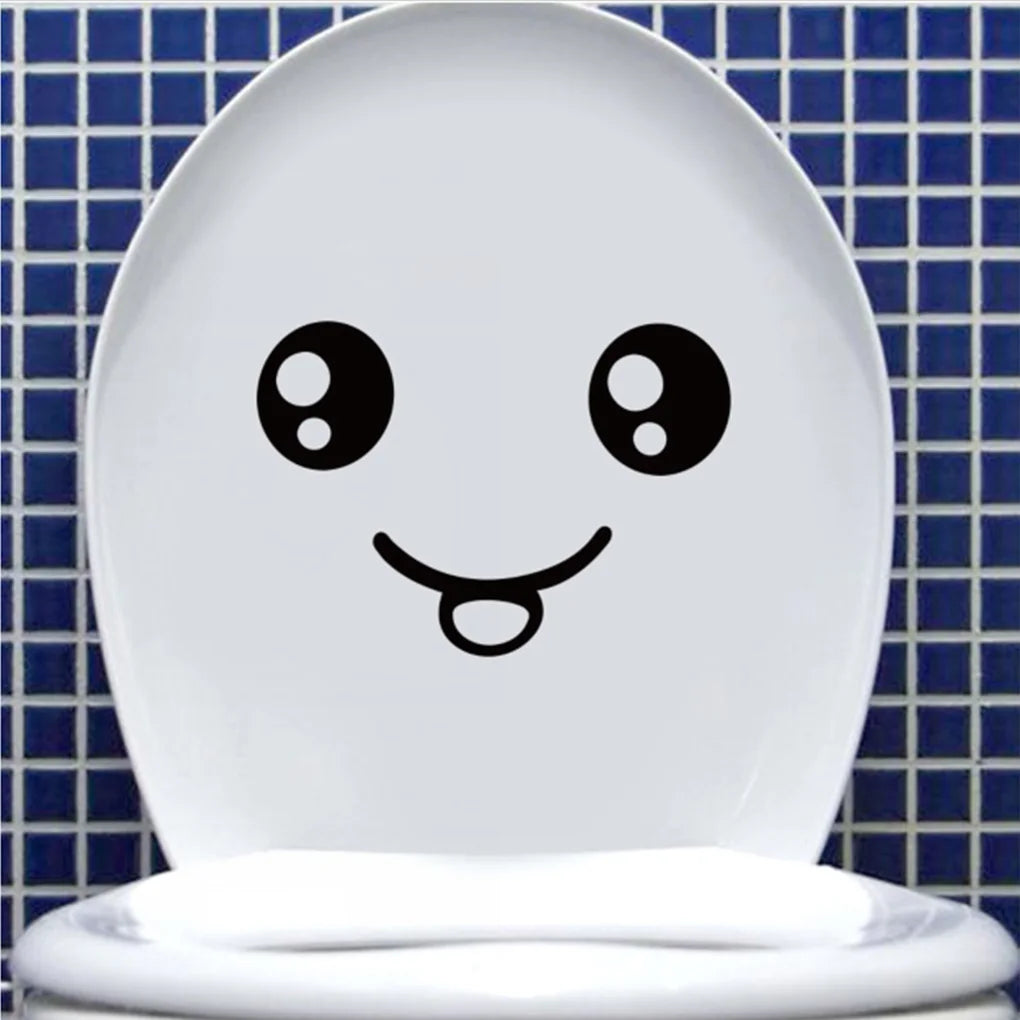 1PC Toilet Sticker DIY Funny Peep Monster Toilet Bathroom Vinyl Wall Sticker Decal Art Removable Home Restroom Decoration