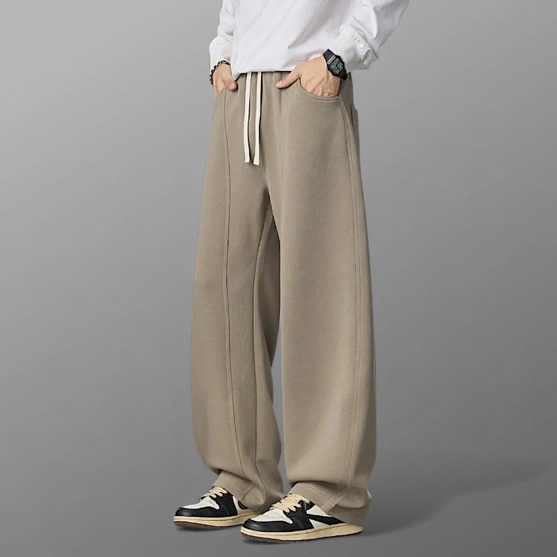 Barrel leg sweat pant