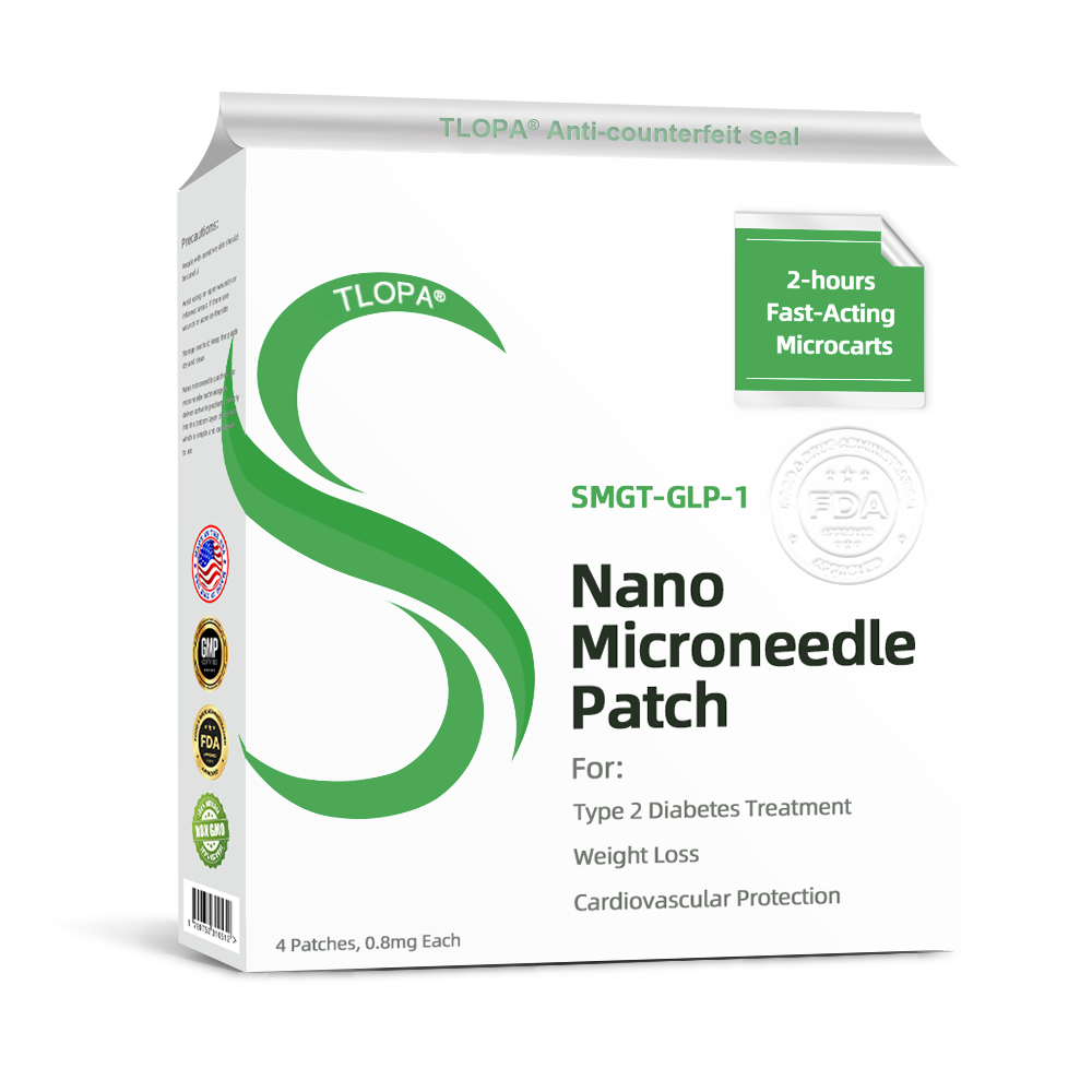 [See results in 7 days]💐𝗧𝗟𝗢𝗣𝗔® SMGT-GLP-1 Nano Microneedle Patch (Painless, long-lasting, addressing diabetes, obesity, and cardiovascular diseases)💐