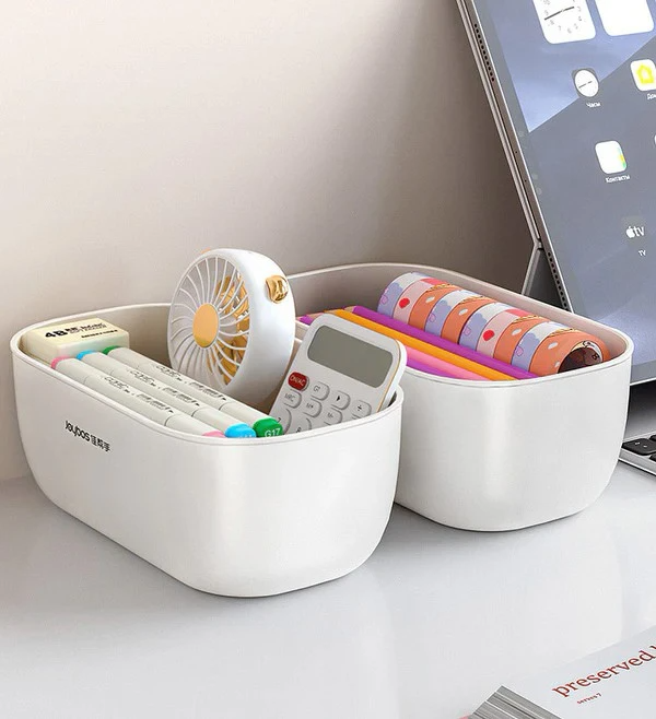 Snack Bowl with Waste Bin | 2-in-1 Double Bowl for Nuts & Snacks | SnackNest