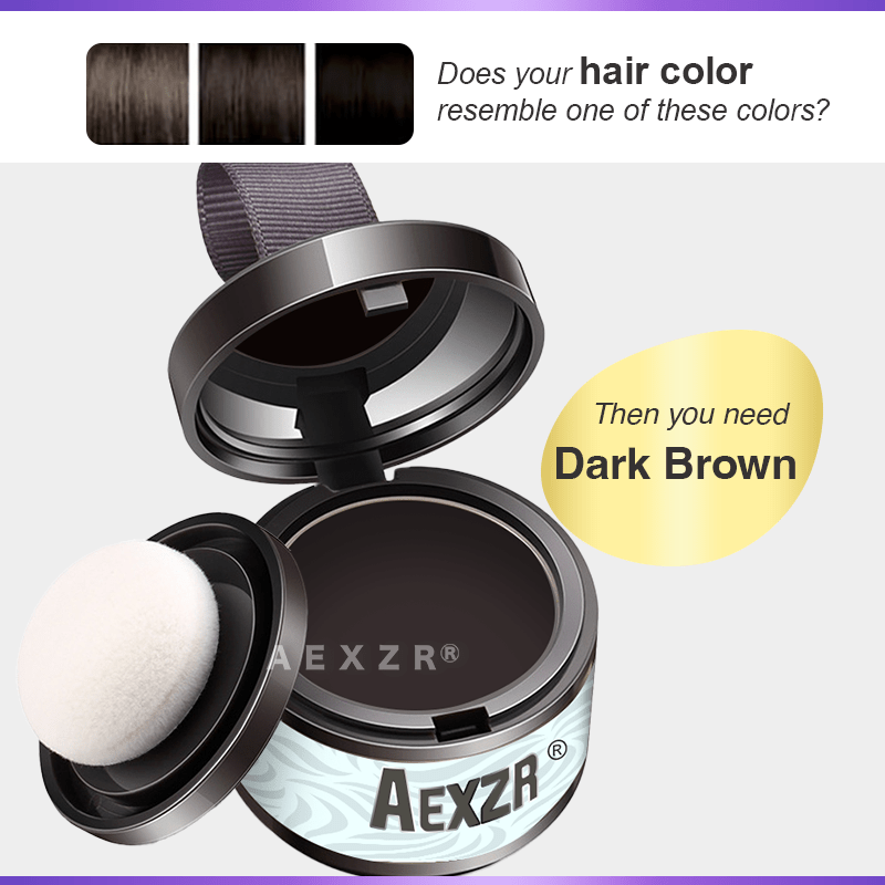 Aexzr® Multi-Purpose Instant Coverage Hairline Powder for Men