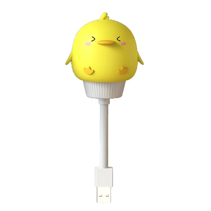 USB LED Night Light Chlidren Cute Cartoon Animal Night Lamp Cute Bear Duck Kitten Remote Control for Baby Kid Bedroom Decor Lamp