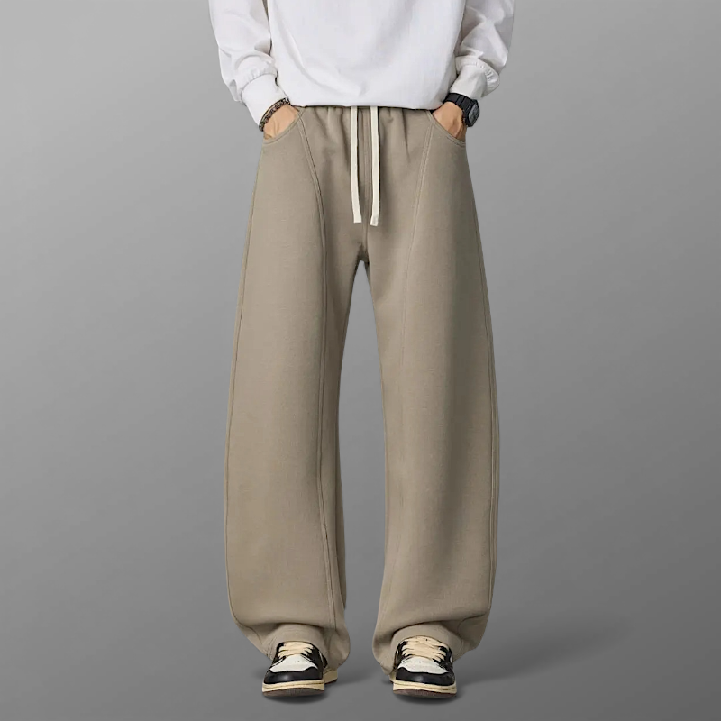 Barrel leg sweat pant