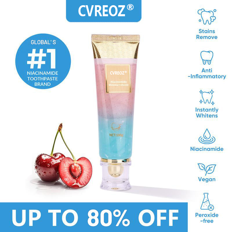 Cvreoz®Niacinamide Whitening Toothpaste-max
