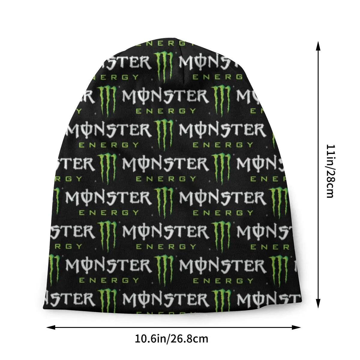 Custom Unisex Bonnet Warm Knitted Hat Monsters Drink Racing E-Energy Street Skullies Beanies Caps =Beanie Hats Outdoor Ski Cap