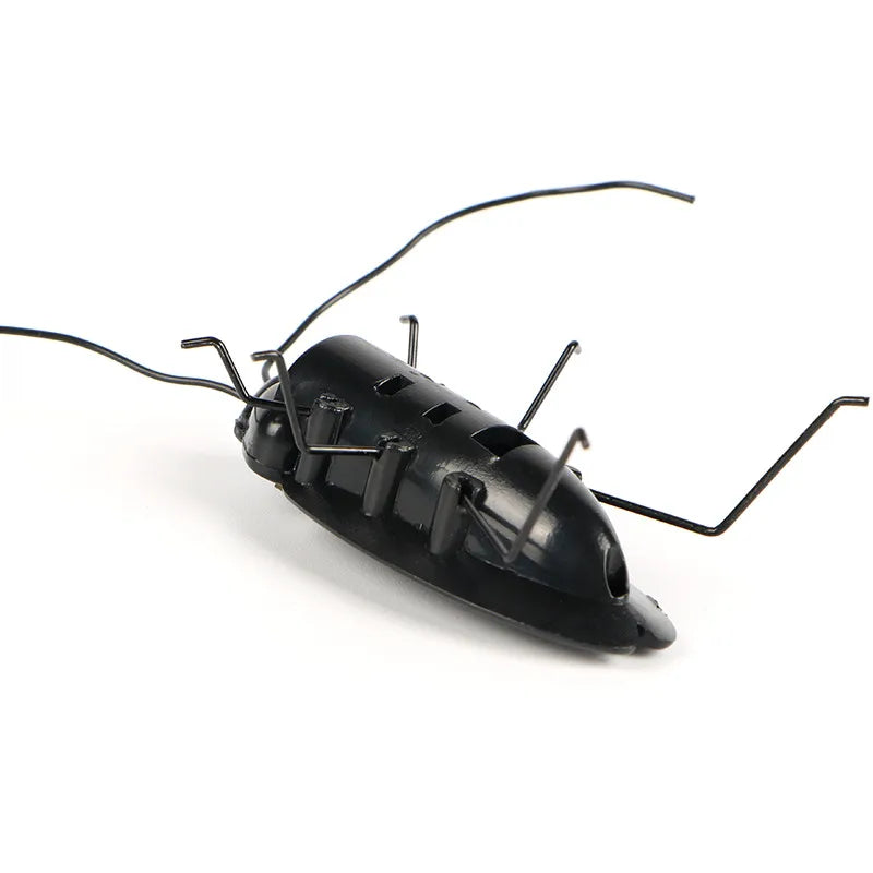 Novelty and Gag Toys Solar Power Cockroach Insect Bug Teaching Toy Gift Baby Kids Plastic Insect Solar Toy