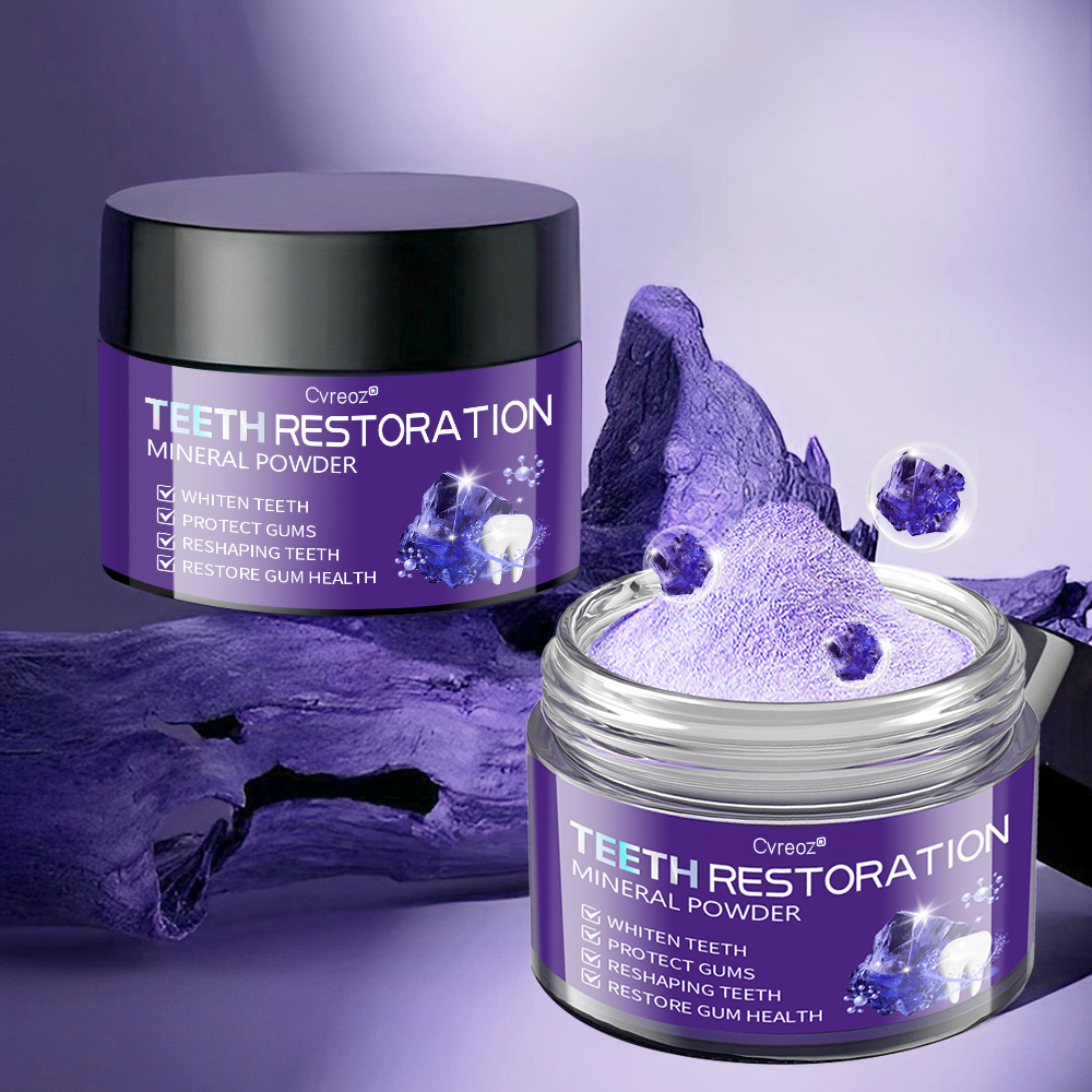 Cvreoz® Teeth Restoration Mineral Powder🦷(ADA recommended) (🎁Flash Sale - Don’t Miss Out)🎄✨