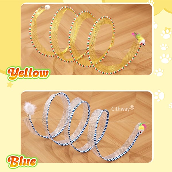 Cithway® Self-play Cat Hunting Spiral Tunnel Toy