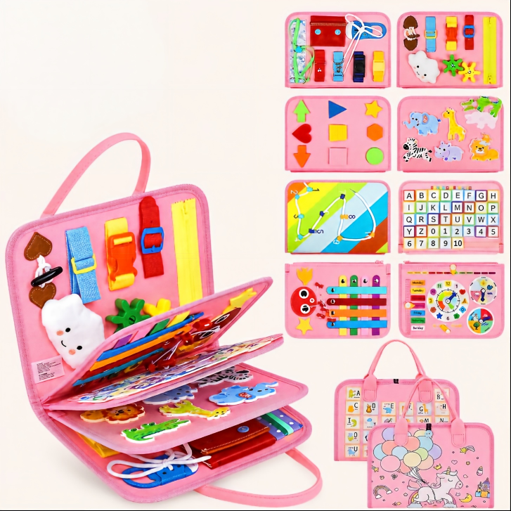 Montessori Busy Board For Children