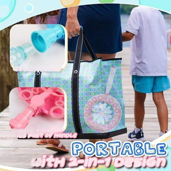 Fun Windmill Bubble Wand Set