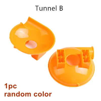 Marble Race Run Big Building Blocks Crazy Rolling Ball Compatible Slide Dinosaur Tunnel Animal Bricks Parts Accessory Kids Toys