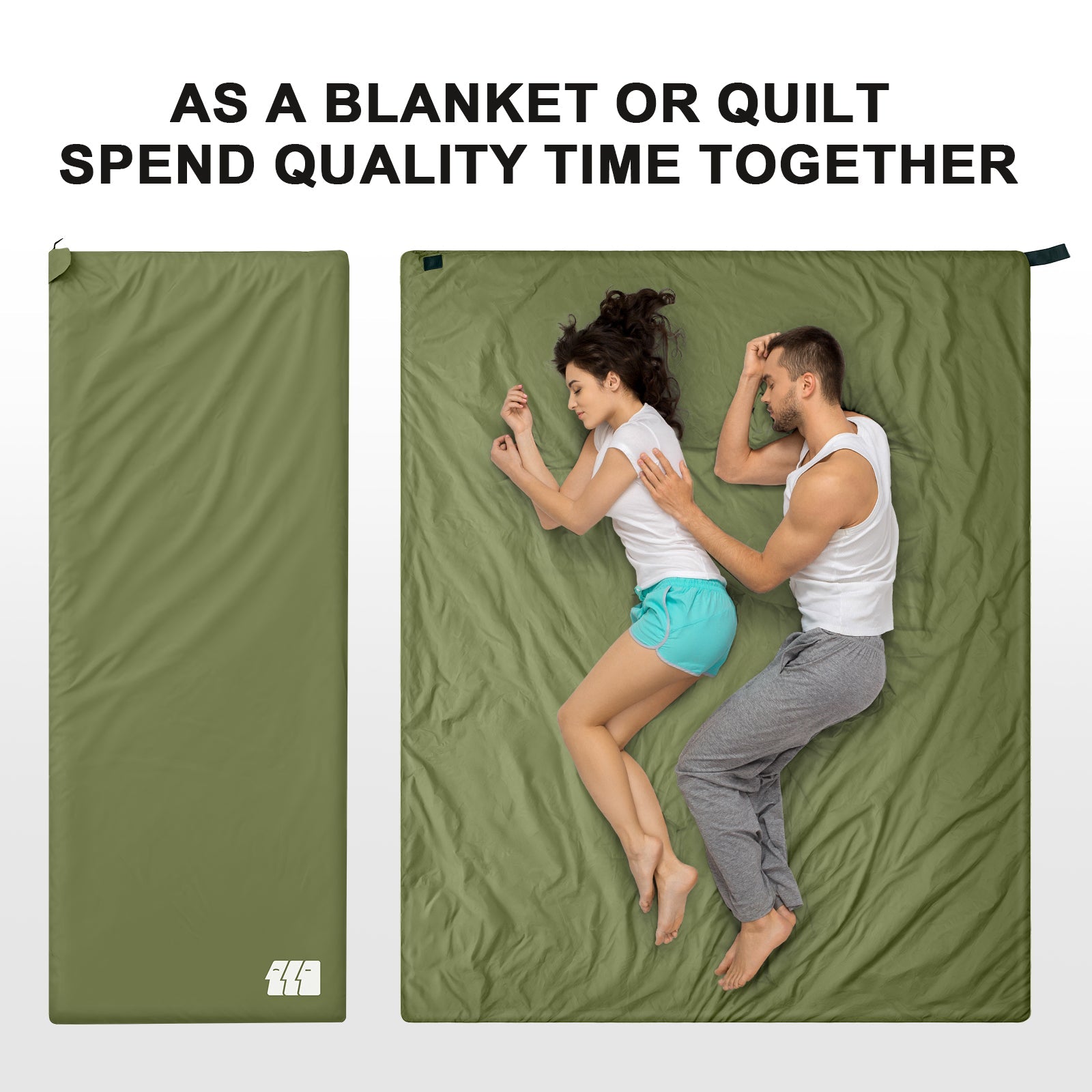 Tanstrider Cirro Ultra-Light Sleeping Bag Green