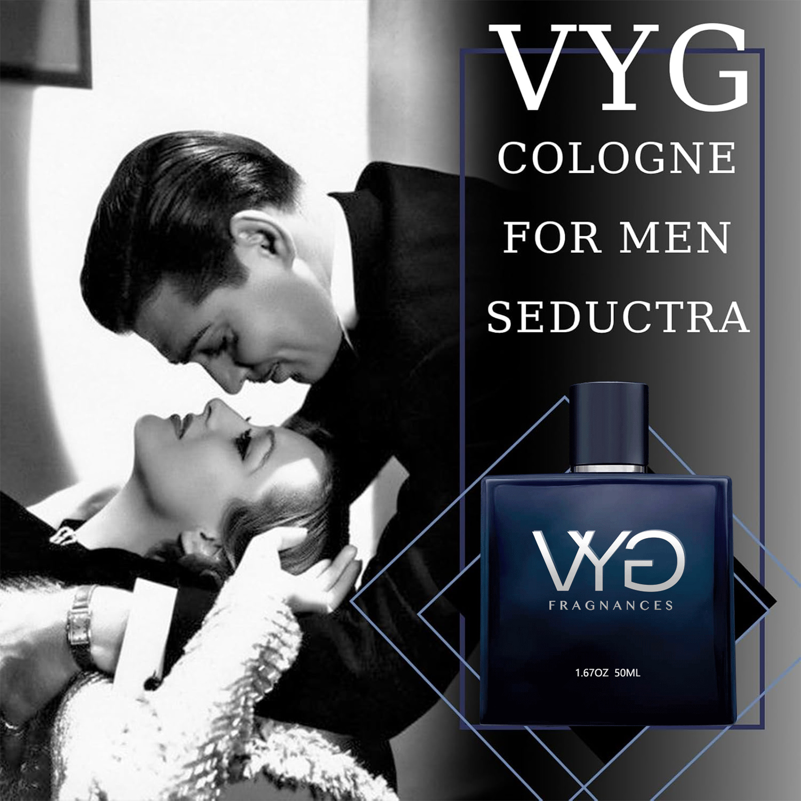 VYG Date Edition Perfume, VYG Cologne for Men, Pheromone Cologne, Men's fragrance Cologne, Couple Date Atmosphere Perfume - 50ML
