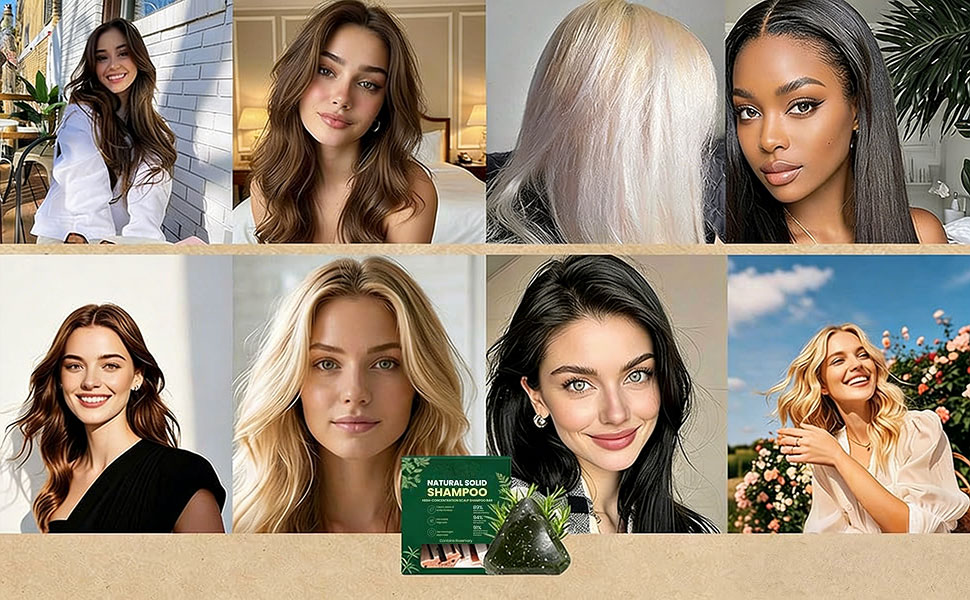 Yoracare Korean Scalp Revival Bar, 2026 Yoracare Rosmarin & Aminosäuren stärkender Anti-Verdünnungs-Shampoo-Riegel, feuchtigkeitsspendende und kopfhautfreundliche Kräuterpflege 80g