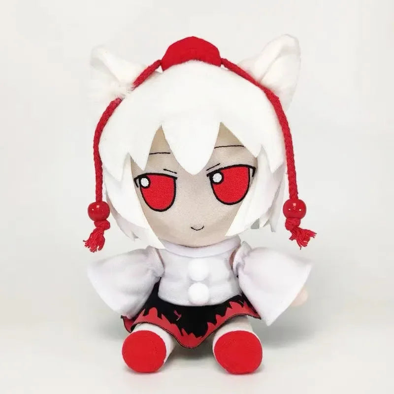 Yorigami Shion Fumo Plush Toy TouHou Project 20cm Sitting Soft Doll Kawaii Plushie Figurine Kids Fans Birthday Christmas Gifts