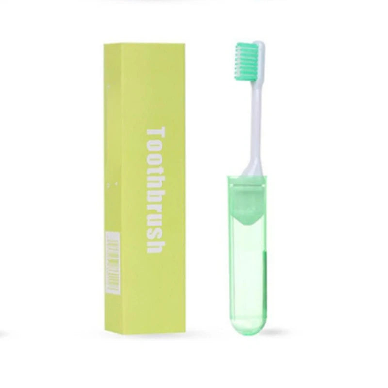 1pcs Portable Folding Toothbrush Super Soft Hair Travel Toothbrush Small and Compact Storage Outdoor Toothbrush Is Easy To Carry