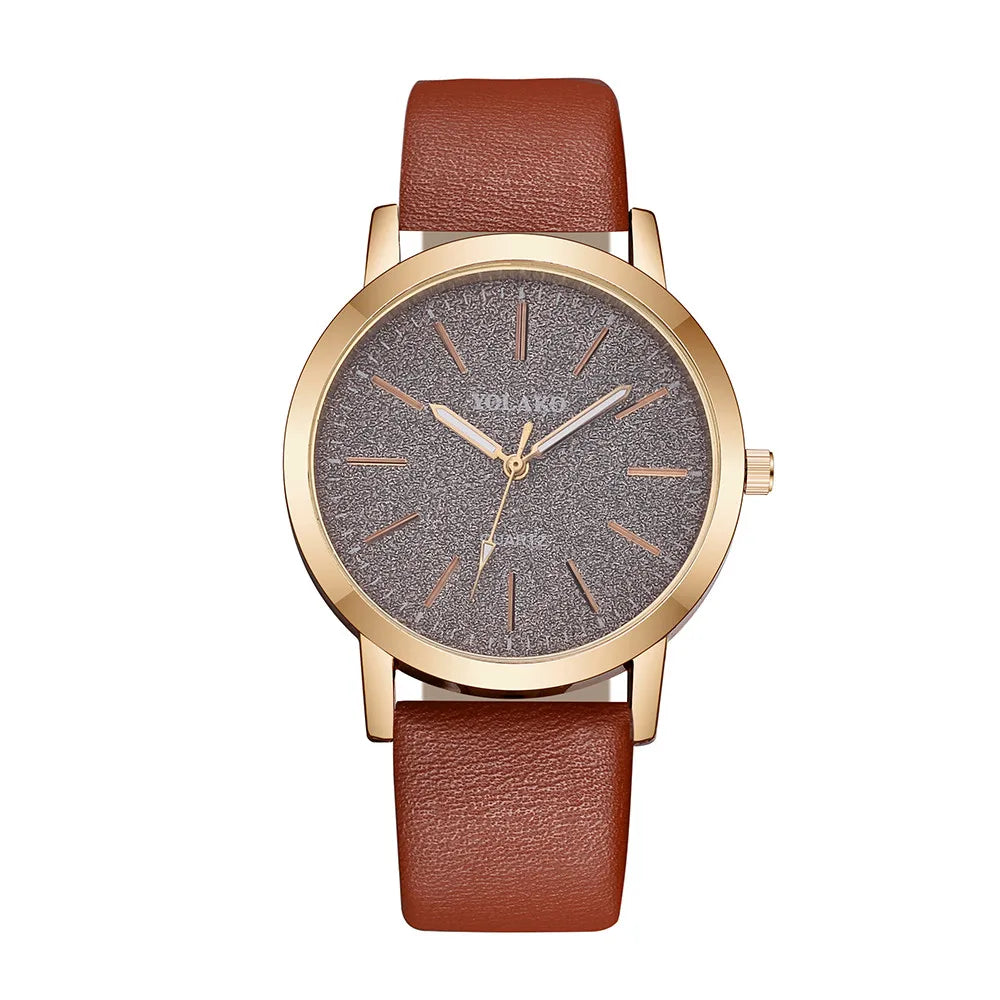 Women's Watches Brand Luxury Fashion Ladies Watch Leather Watch Women Female Quartz Wristwatches Montre Femme