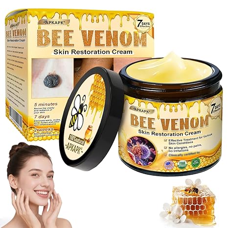Bee venom skin repair cream, advanced firming and anti-wrinkle, professional bee venom skin care cream, natural bee venom comprehensive cream, suitable for all skin types
