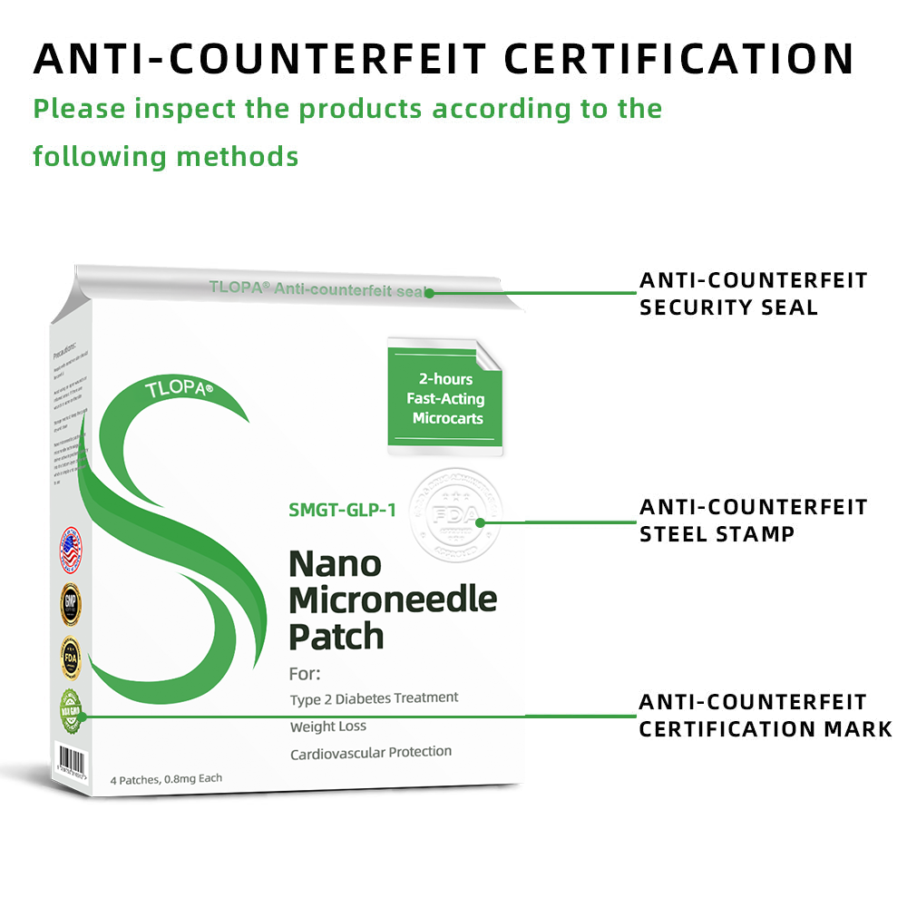 [See results in 7 days]💐𝗧𝗟𝗢𝗣𝗔® SMGT-GLP-1 Nano Microneedle Patch (Painless, long-lasting, addressing diabetes, obesity, and cardiovascular diseases)💐