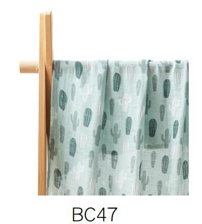 Simple Printed Newborn Baby Bamboo Cotton Baby's Blanket Gro-bag