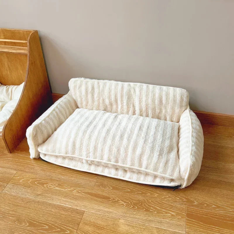 Cat Bed Sofa Winter Warm Cat Nest Pet Bed for Small Medium Dogs Cats Comfortable Plush Puppy Bed Pet Supplies