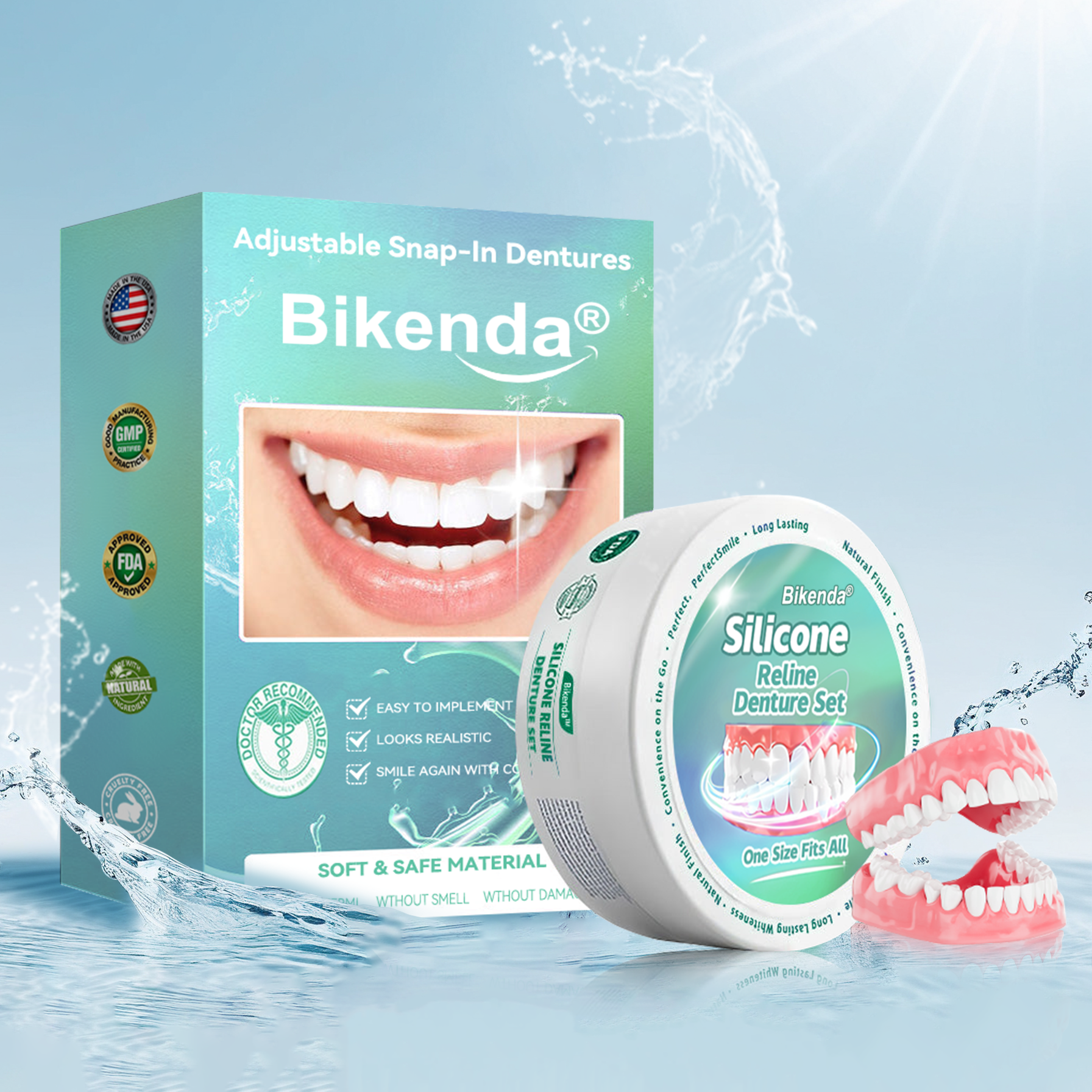 𝐁𝐢𝐤𝐞𝐧𝐝𝐚® 𝐒𝐢𝐥𝐢𝐜𝐨𝐧𝐞 𝐑𝐞𝐥𝐢𝐧𝐞 𝐃𝐞𝐧𝐭𝐮𝐫𝐞 𝐒𝐞𝐭 🍀(🦷𝐋𝐢𝐦𝐢𝐭𝐞𝐝 𝐭𝐢𝐦𝐞 𝐝𝐢𝐬𝐜𝐨𝐮𝐧𝐭 𝐋𝐚𝐬𝐭 𝟑𝟎 𝐦𝐢𝐧𝐮𝐭𝐞𝐬🦷)🍀