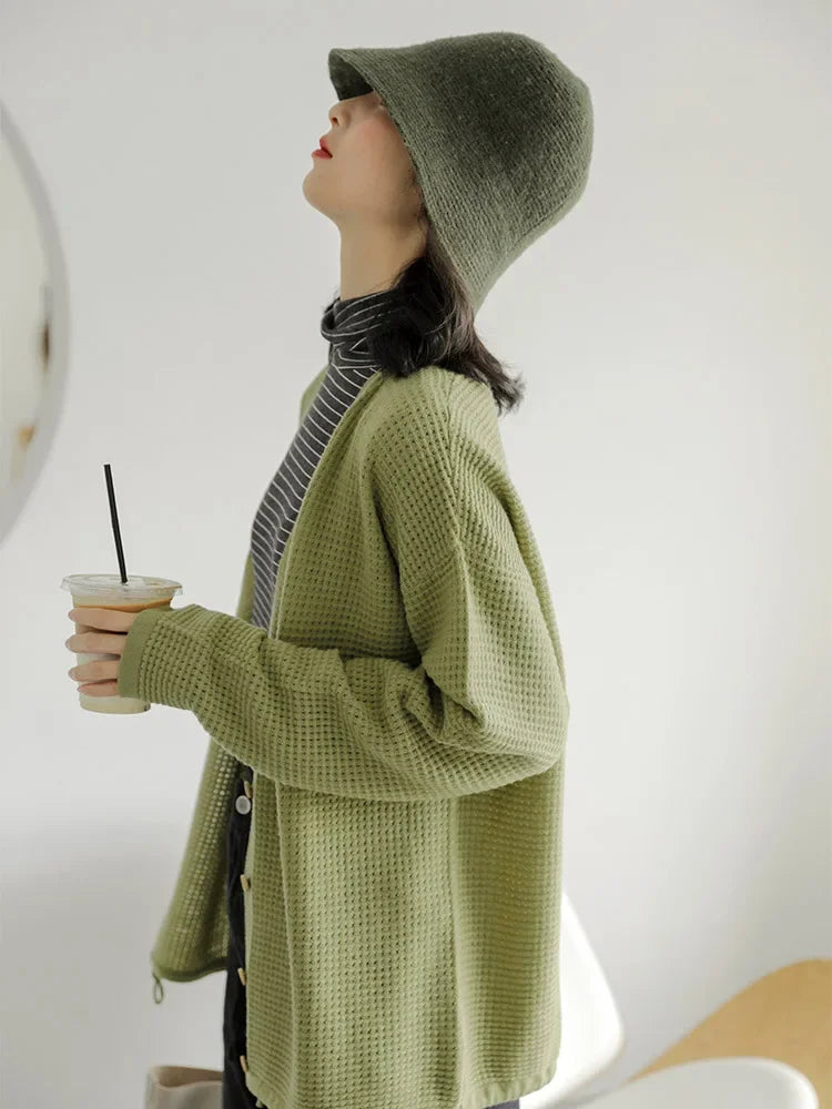 MAXSITI U Solid Keep warm Wool Bucket Hat for Women Autumn and Winter Fisherman Hat  Vintage Knitting Basin caps for ladies