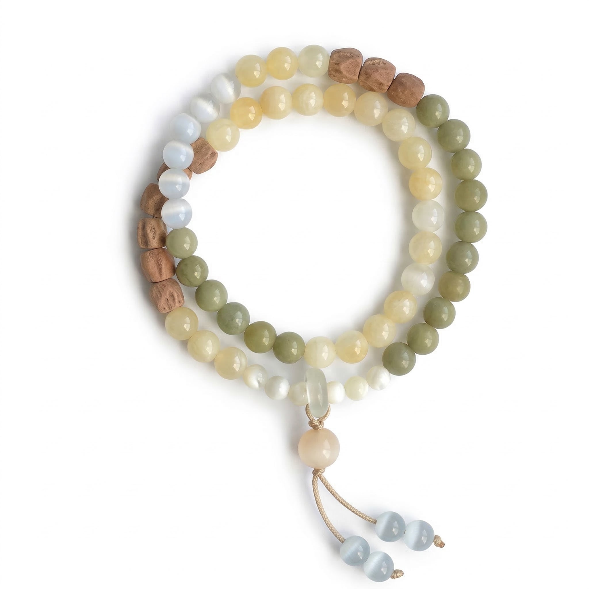 Natural Pastel Wrap Bracelet