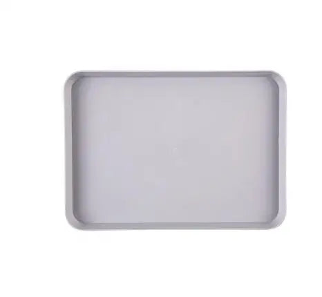 &Exquisite Nordic   Multi-Function Rectangular Plastic Serving Tray Kitchen Organizer Home Kitchen Fruit Dessert Tray